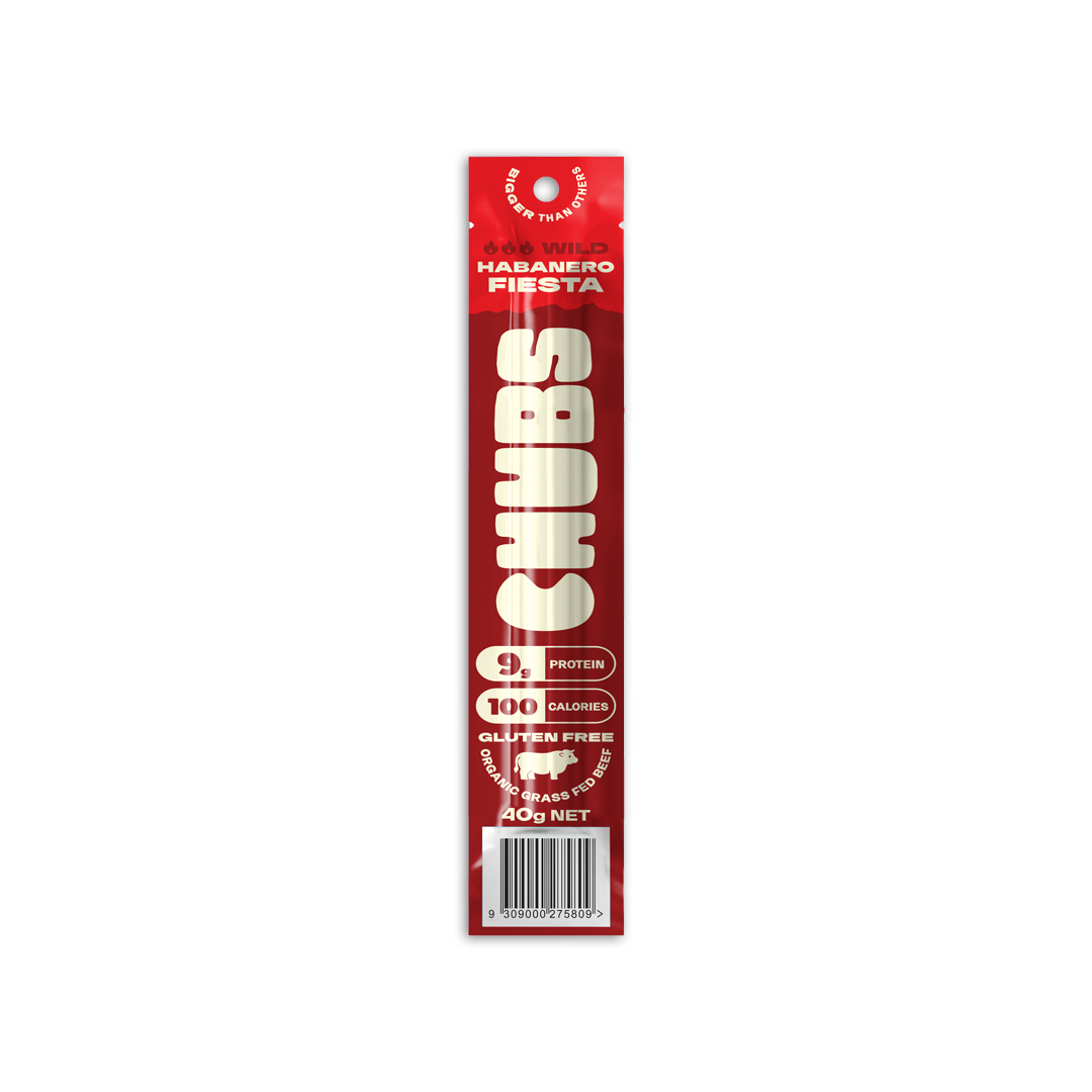 HABANERO FIESTA BEEF STICK - 12 PACK