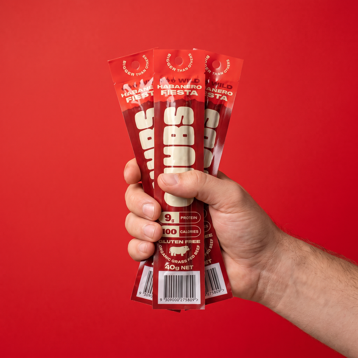 HABANERO FIESTA BEEF STICK - 12 PACK